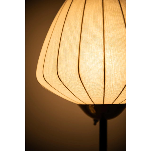 Metal Swedish Floor Lamp by Boréns, 1950s For Sale - Image 7 of 8