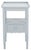 Araminta 1 Drawer Accent Table in Winter Sky For Sale - Image 9 of 9