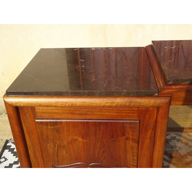 Vintage Sideboard in Walnut, 1950s For Sale - Image 4 of 18