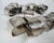Late 20th Century Vintage Monsieur Madame Metal Napkin Rings - Set of 16 For Sale - Image 5 of 7