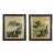 Framed Original Watercolor Paintings Asian Landscapes a Pair For Sale