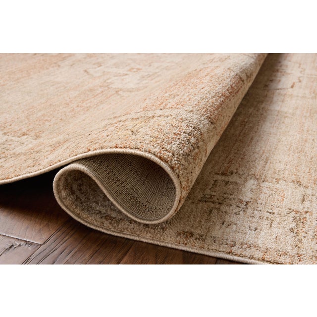 Loloi Rugs Chris Loves Julia x Loloi Palma Spice / Natural 5'-3" x 7'-6" Area Rug For Sale - Image 4 of 7