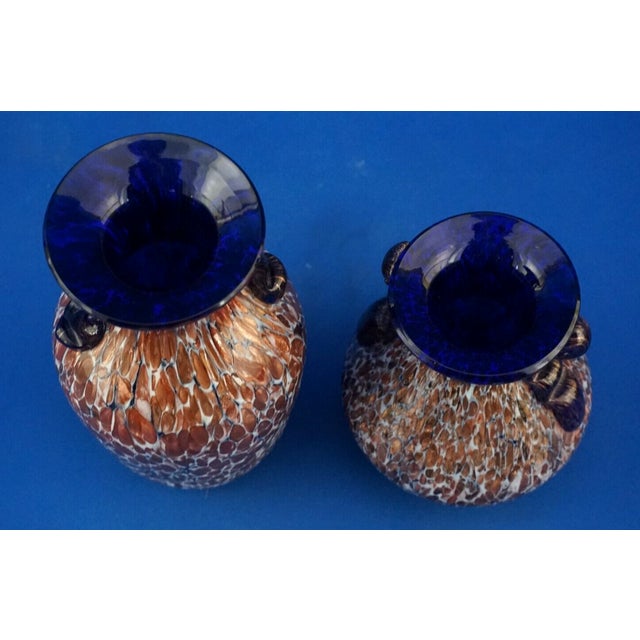 Glass Vases, 1960s, Set of 2 For Sale - Image 9 of 18