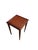 Brown Vintage Mahogany Nesting Tables Gold Inlay Refinished Mid Century Lb Van Server For Sale - Image 8 of 10