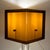 Metal Large Space Age Geometric Table Lamp in Amber and Smoked Acrylic Glass, Italy, 1970s For Sale - Image 7 of 13