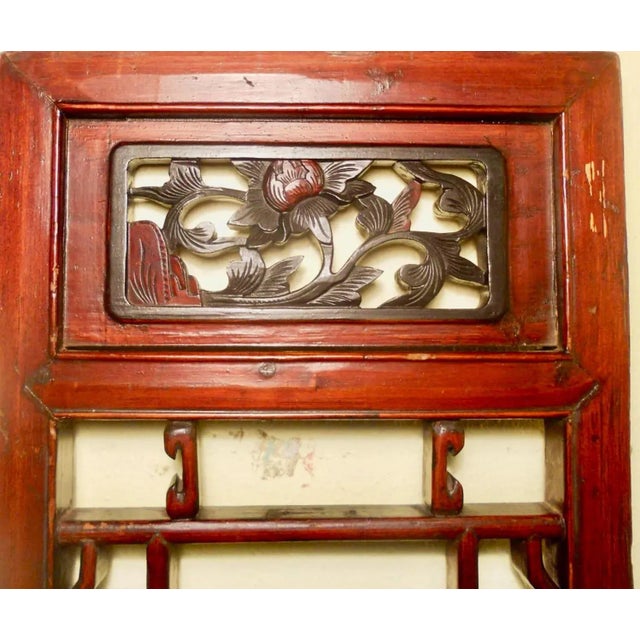 This Pair of Antique Chinese Screen Panels was originally made for inside window decoration in Buddhist’s Temples,(like...