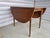 Mid-Century Modern Vintage Mid Century Modern Broyhill Brasilia Drop Leaf Dining Table | Sculpted Walnut Expandable Table | Iconic MCM Furniture For Sale - Image 3 of 10