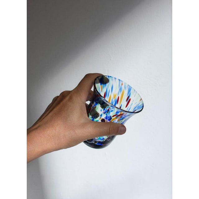 Italian Murano Glasses by Mariana Iskra for Ribes, 2010, Set of 6 For Sale - Image 14 of 18