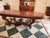 Wood Antique Renaissance Revival Inlay Dining Table For Sale - Image 7 of 17