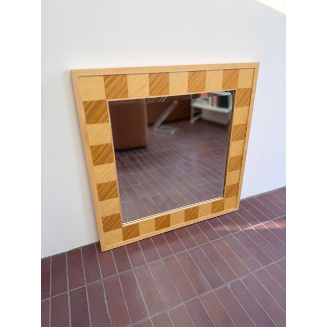This rare and highly collectible mirror was designed by David Linley, the renowned British furniture designer (and member...