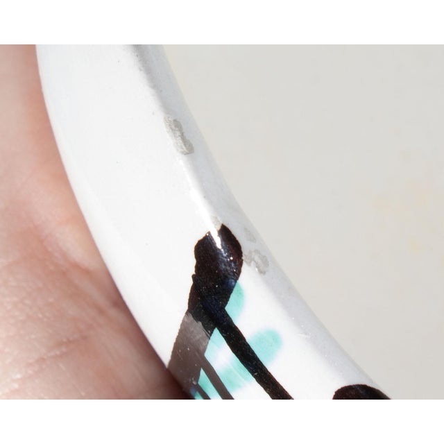 Ceramic Italian Ceramic Cat Bowl by Bitossi For Sale - Image 7 of 9