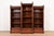 Herter Brothers Style Antique Eastlake Victorian Carved Walnut and Burl Wood Triple Bookcase, Circa 1880s For Sale - Image 11 of 11