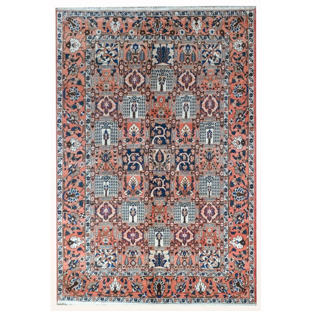 1970s Vintage Bakhtiari Rug For Sale - Image 13 of 13