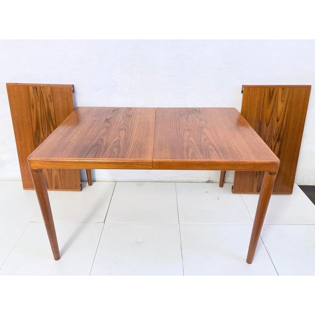 Teak Dining Table attributed to H. W. Klein for Bramin, Denmark, 1960s For Sale - Image 17 of 18