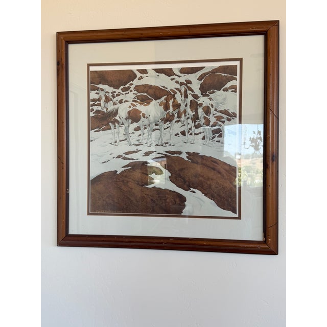 1970s "Pintos"–Bev Doolittle 403/1000 - Signed For Sale - Image 9 of 16