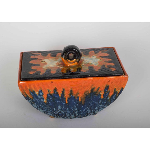 Ceramic Container from Lusitania Coimbra, Portugal, 1950s For Sale - Image 4 of 4