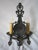 1940s Arts and Crafts Iron Two Arm Sconce For Sale - Image 5 of 5