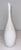 Global Views Global Views Modern White Marble Teardrop Vase For Sale - Image 4 of 4