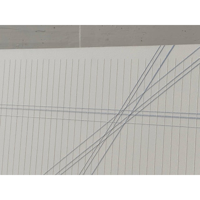 Rolf Forster, Geometric Relief Work, 1992, Acrylic on Wood For Sale - Image 11 of 16