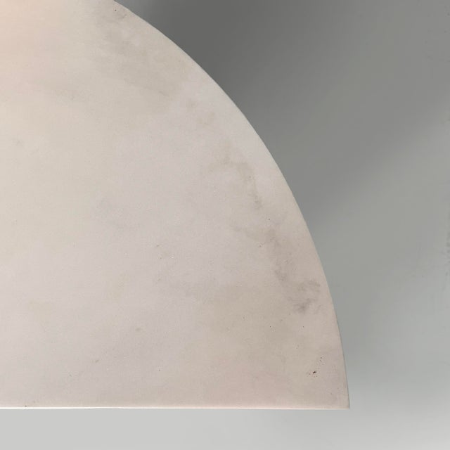 Italian Modern Display Stand in White and Pink Marble, 1970s For Sale - Image 12 of 18