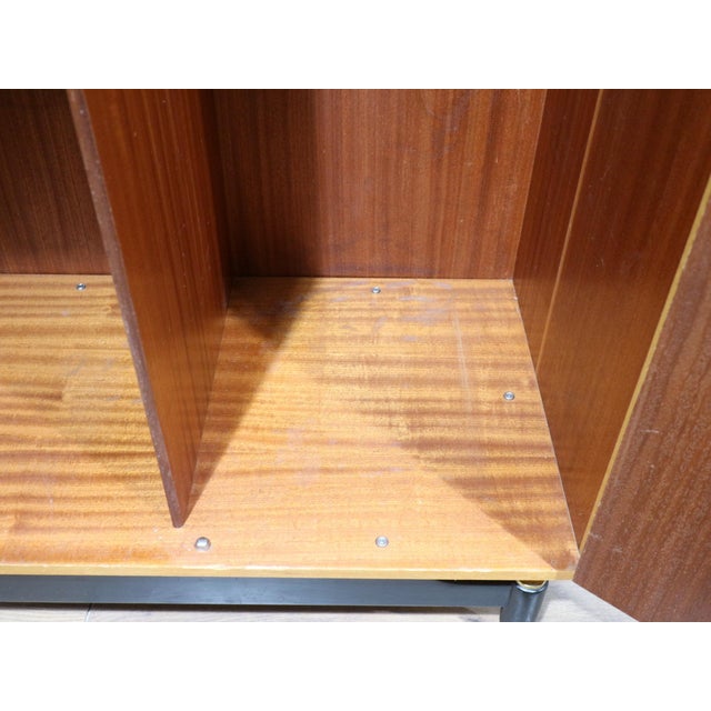 Mid Century Modern Vintage Blonde Double G Plan Armoire Wardrobe For Sale - Image 9 of 15