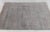 4' x 16' Savannah Hand Knotted Modern Grey Wool & Silk Rug For Sale - Image 9 of 17