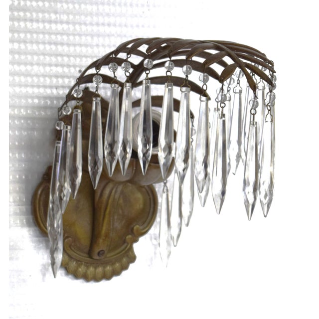 Metal Antique Wall Lamps by Josef Hoffmann for Bakalowits, 1890s, Set of 2 For Sale - Image 7 of 11