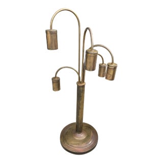 Vintage Brass Table Lamp For Sale