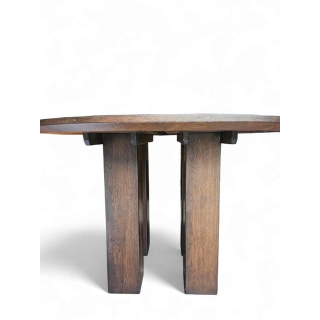 Wood Vintage Drexel Accolade Campaign Server Dry Bar on Casters, 1980s For Sale - Image 7 of 17