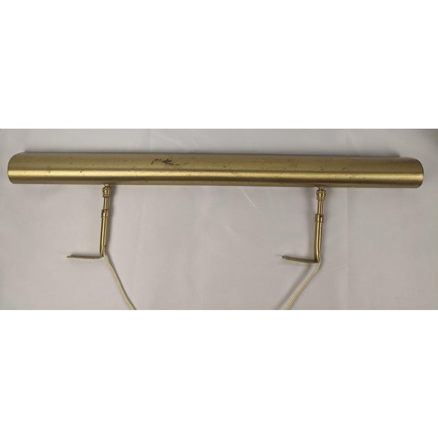 Vintage House of Troy Adjustable Gallery Picture Light – Gold/Brass-Tone Finish For Sale - Image 12 of 15