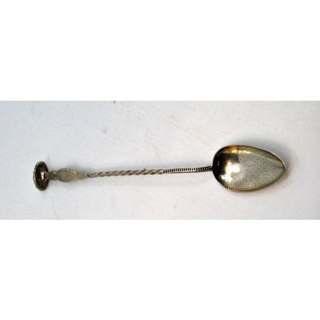 Soda Spoon with Twists on the Ice-Breaking Handle For Sale - Image 6 of 8