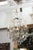 French Exceptional Early 20th C. Louis XV Silvered Bronze & Crystal Chandelier For Sale - Image 3 of 9