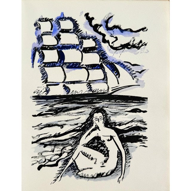 Kees Van Dongen, La Garçonne, 1925, Lithograph Pochoir on Arches Paper For Sale - Image 7 of 7