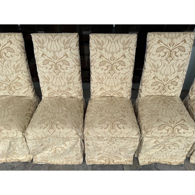 Sunrise Home Slipper Style Dining Side Chairs, Set of Eight For Sale - Image 9 of 17