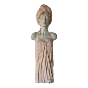 1992 Rpje Hema Girl in Bath Towel Wall Art Sculpture