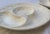 White Majolica Artichoke Plates- A Pair For Sale - Image 4 of 8