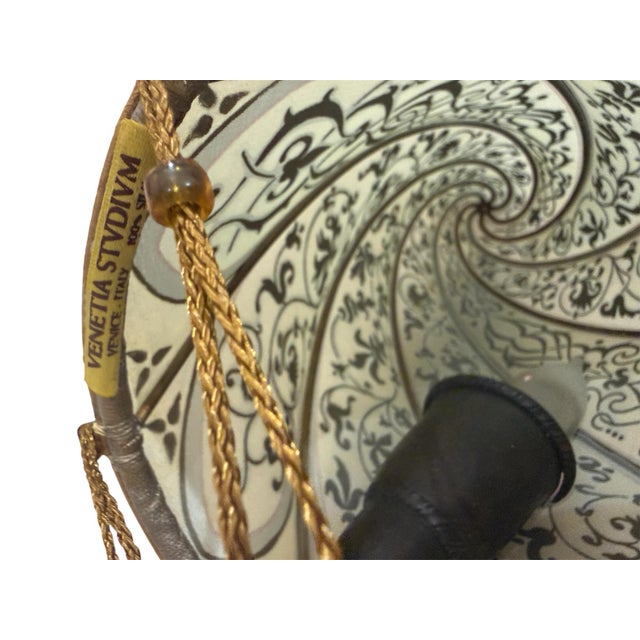 Fortuny Silk Cesendello Ceiling or Wall Light For Sale - Image 9 of 10