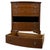 An elegant early 20th-century English chest of drawers, finely crafted in burr walnut and distinguished by its graceful...