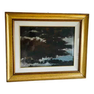 Original Mid 20 Th C Italian Abstract Painting