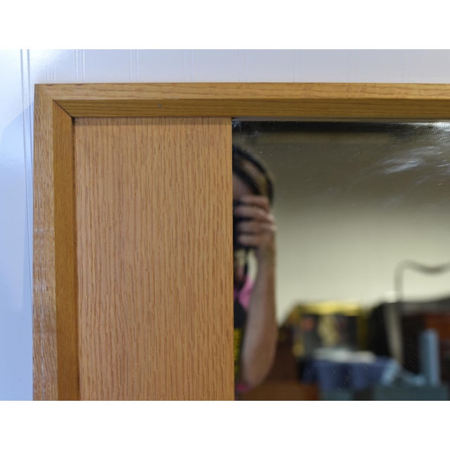 Mid 20th Century Mid Century Modern 2 Panel Wall Mirror For Sale - Image 5 of 10
