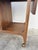 Vintage Broyhill Brasilia Mid Century Walnut and Laminate Serving Bar Cart For Sale - Image 9 of 12