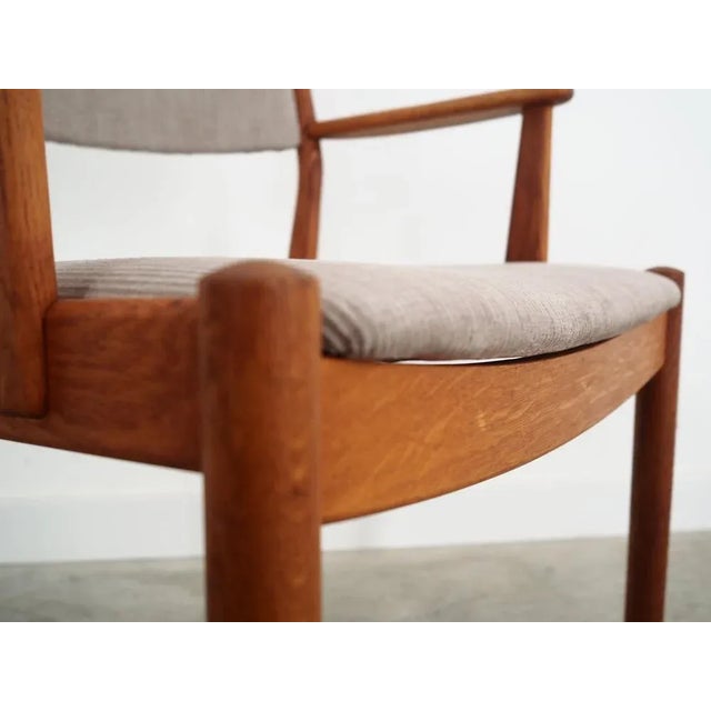 Danish Oak Chair by Poul M. Volther for FDB, 1960s For Sale - Image 14 of 15