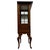 Wood Vintage English Oak Display Vitrine Cabinet, 1920 For Sale - Image 7 of 13