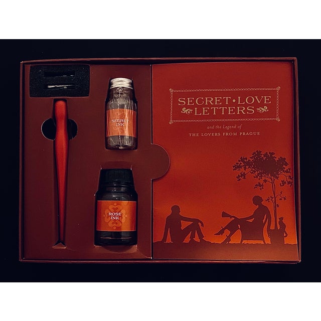 Indulge in the lost art of the handwritten note with this exquisite 'Secret Love Letters' keepsake kit. Inspired by a...