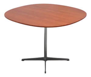 Teak Super-Circular Table by Piet Hein & Bruno Mathsson for Fritz Hansen, 1974