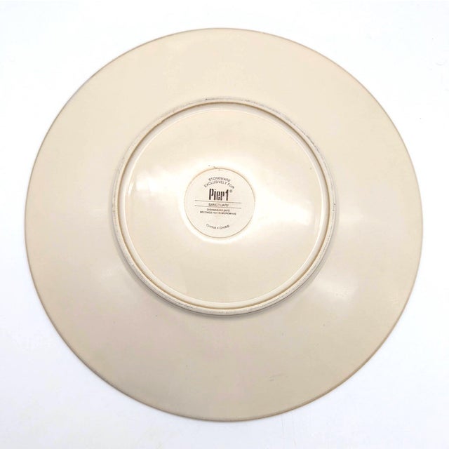 Vintage Pier 1 "Sanctuary" Serving Platter For Sale - Image 10 of 11