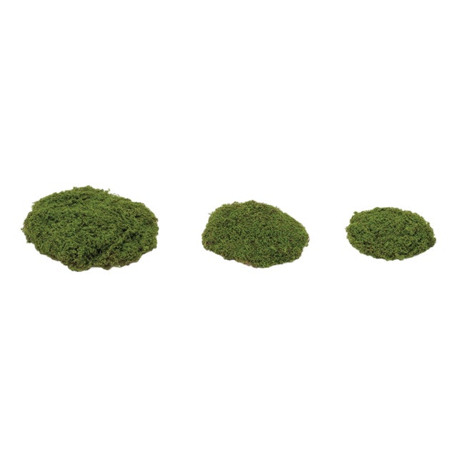 Faux Moss Pad (Set of 3) For Sale