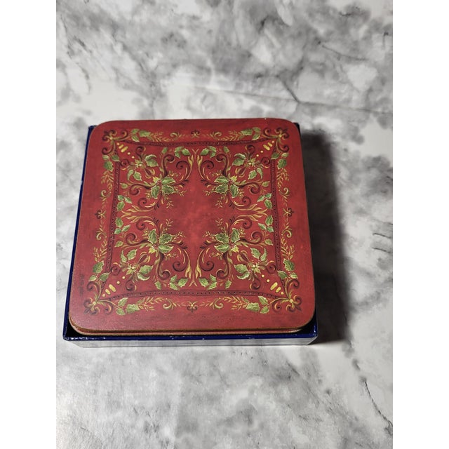 Vintage Pimpernel Coasters Traditional England For Sale In San Francisco - Image 6 of 8