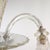 Glass Mid-Century Gold-Infused Cristallo Murano Chandelier For Sale - Image 7 of 12