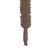 1990s Vintage Berber Hand-Carved Wooden Tent Peg Wall Sculpture For Sale - Image 5 of 7